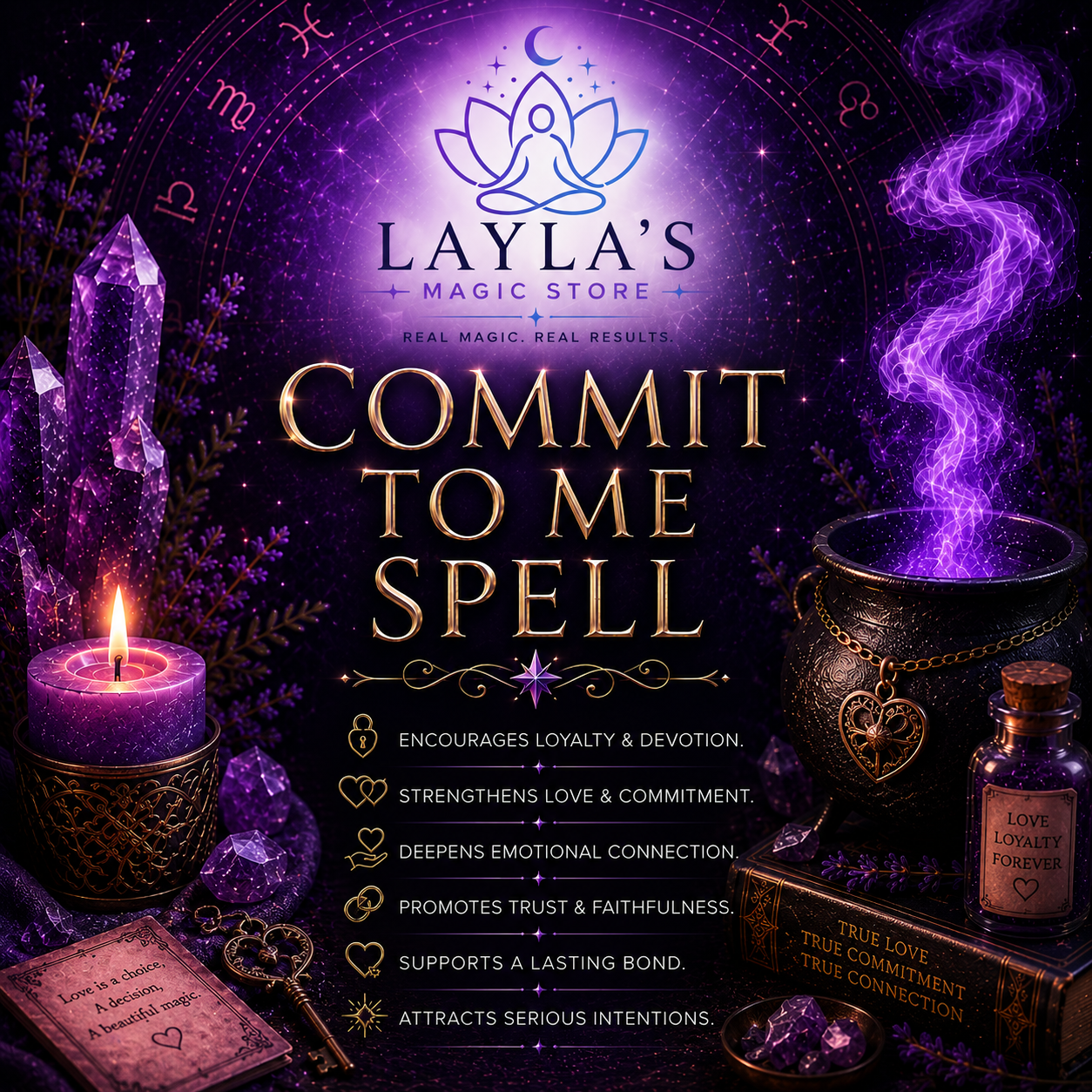 Commit To Me Spell